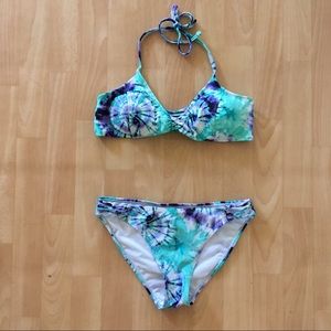 Tie-dye Swimsuit Top